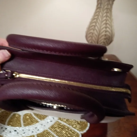 Kate Spade Cameron Street Mini Candace Satchel, RARE Mahogany Colorblock - Picture 9 of 10